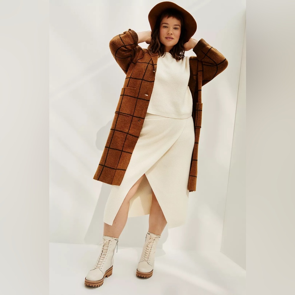 Saturday Sunday for Anthropologie Monique Sweater and Skirt Set